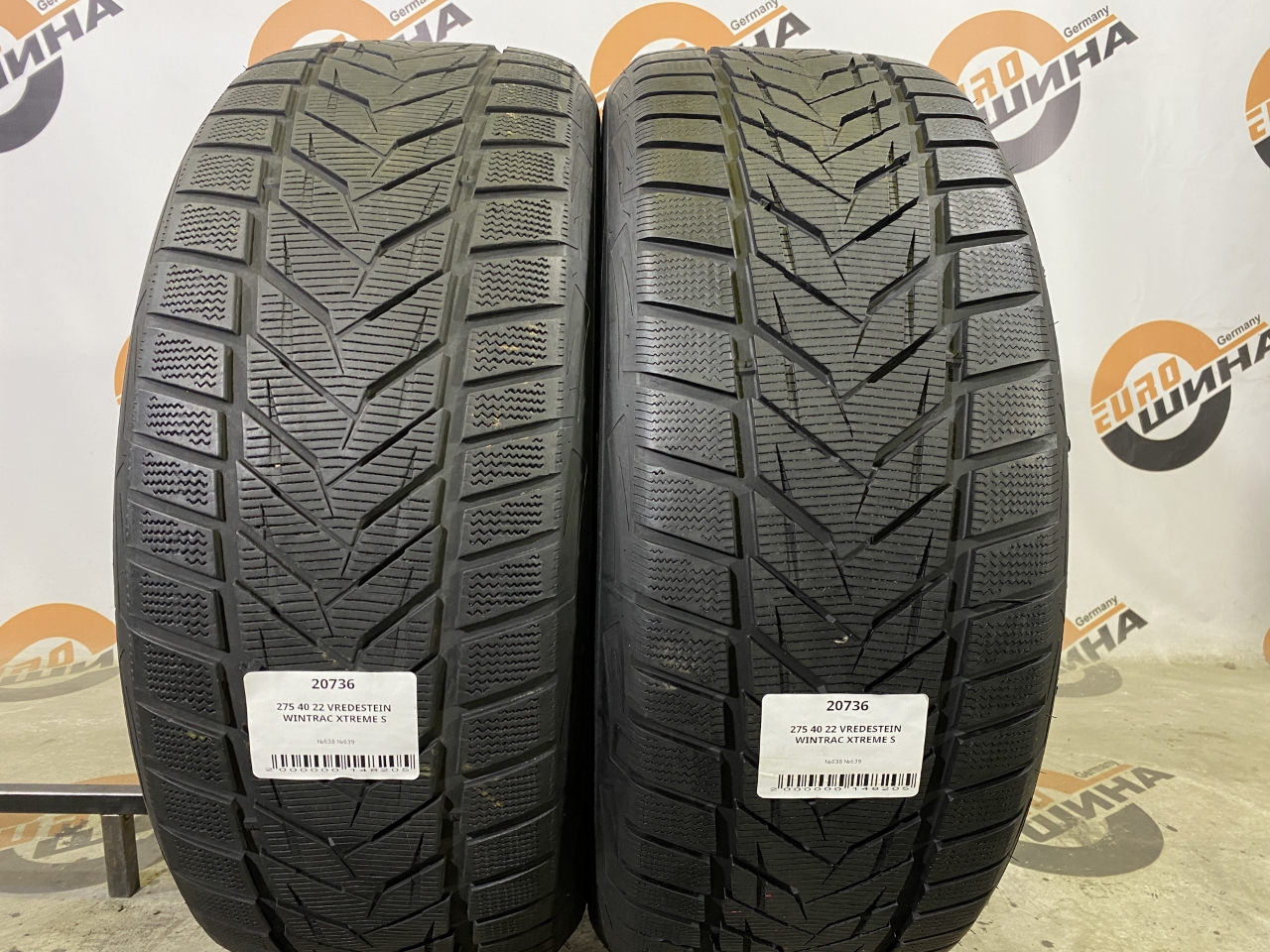 275 40 22 VREDESTEIN WINTRAC XTREME S