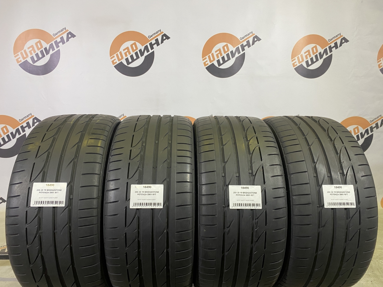 255 35 19 BRIDGESTONE POTENZA S001 RFT