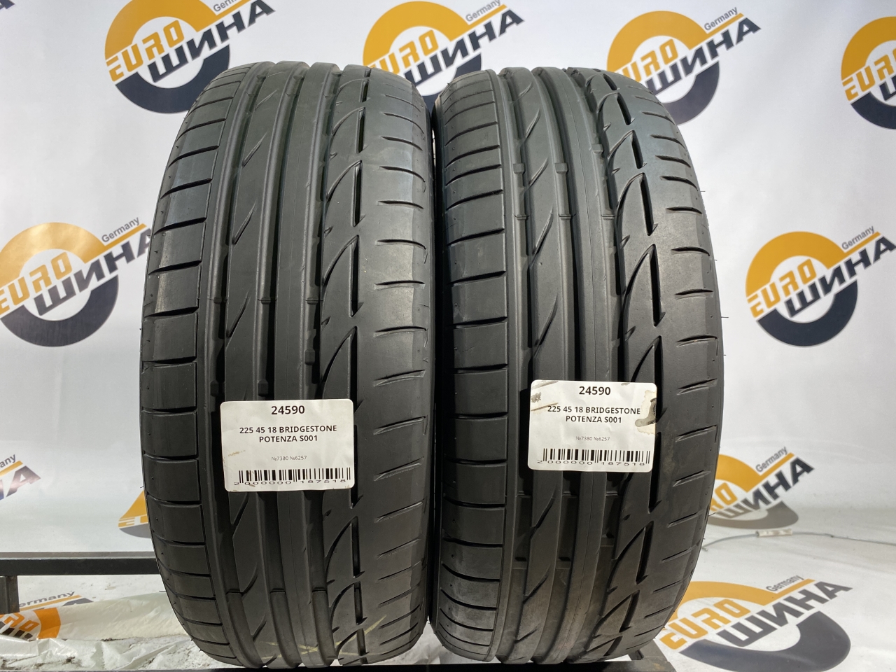 225 45 18 BRIDGESTONE POTENZA S001