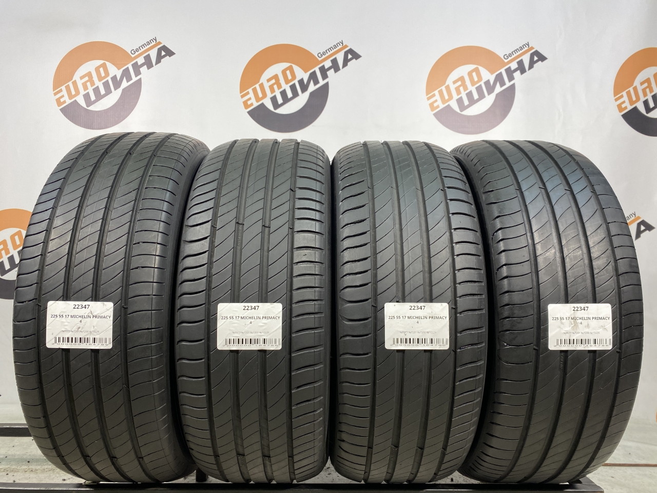 225 55 17 MICHELIN PRIMACY 4