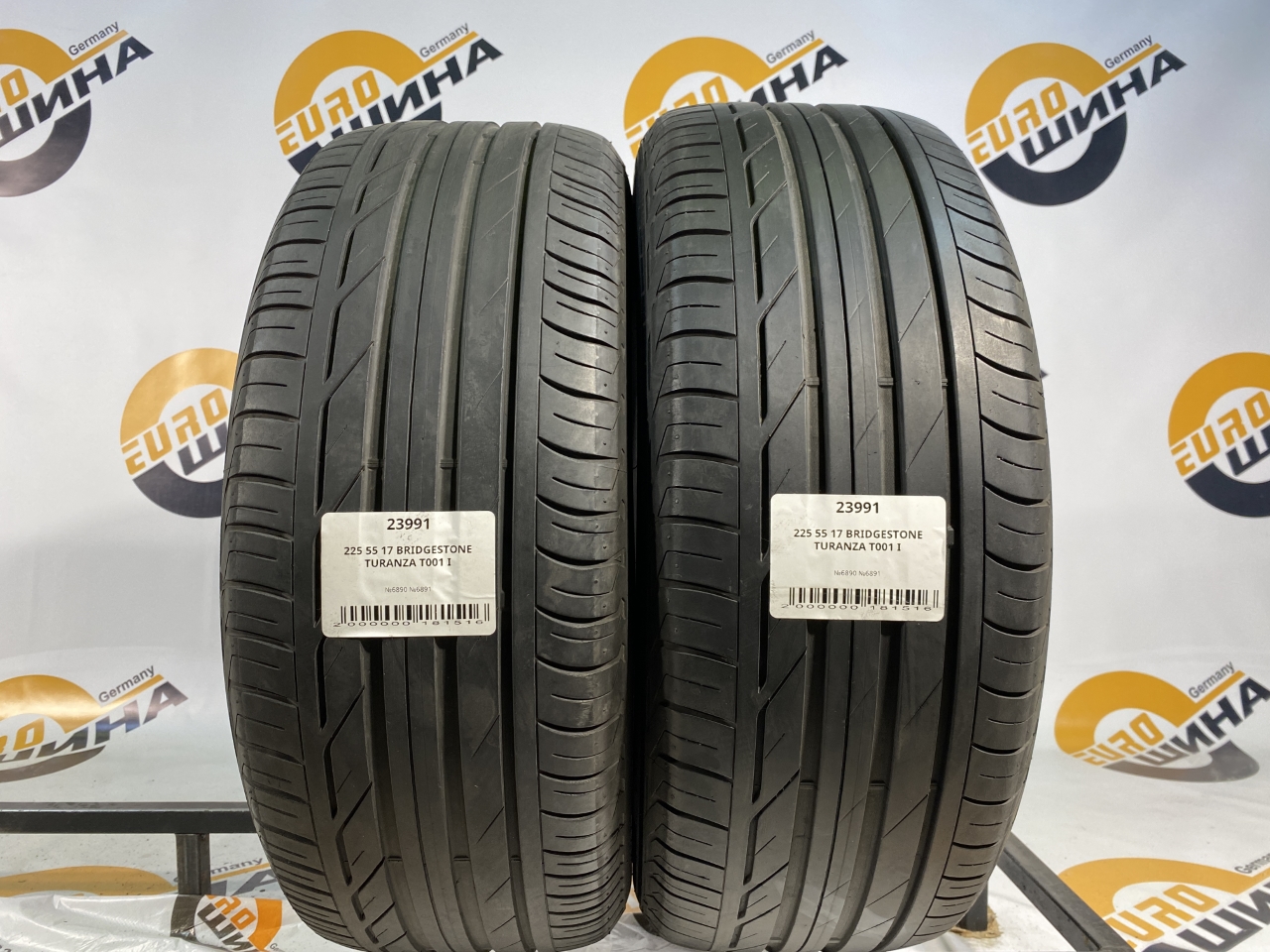 225 55 17 BRIDGESTONE TURANZA T001 I
