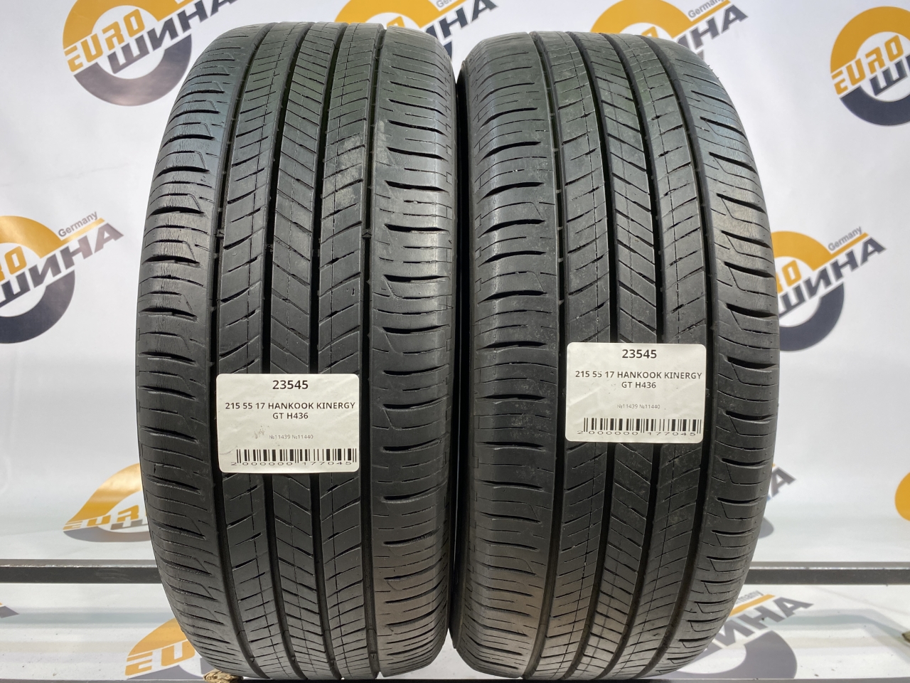 215 55 17 HANKOOK KINERGY GT H436