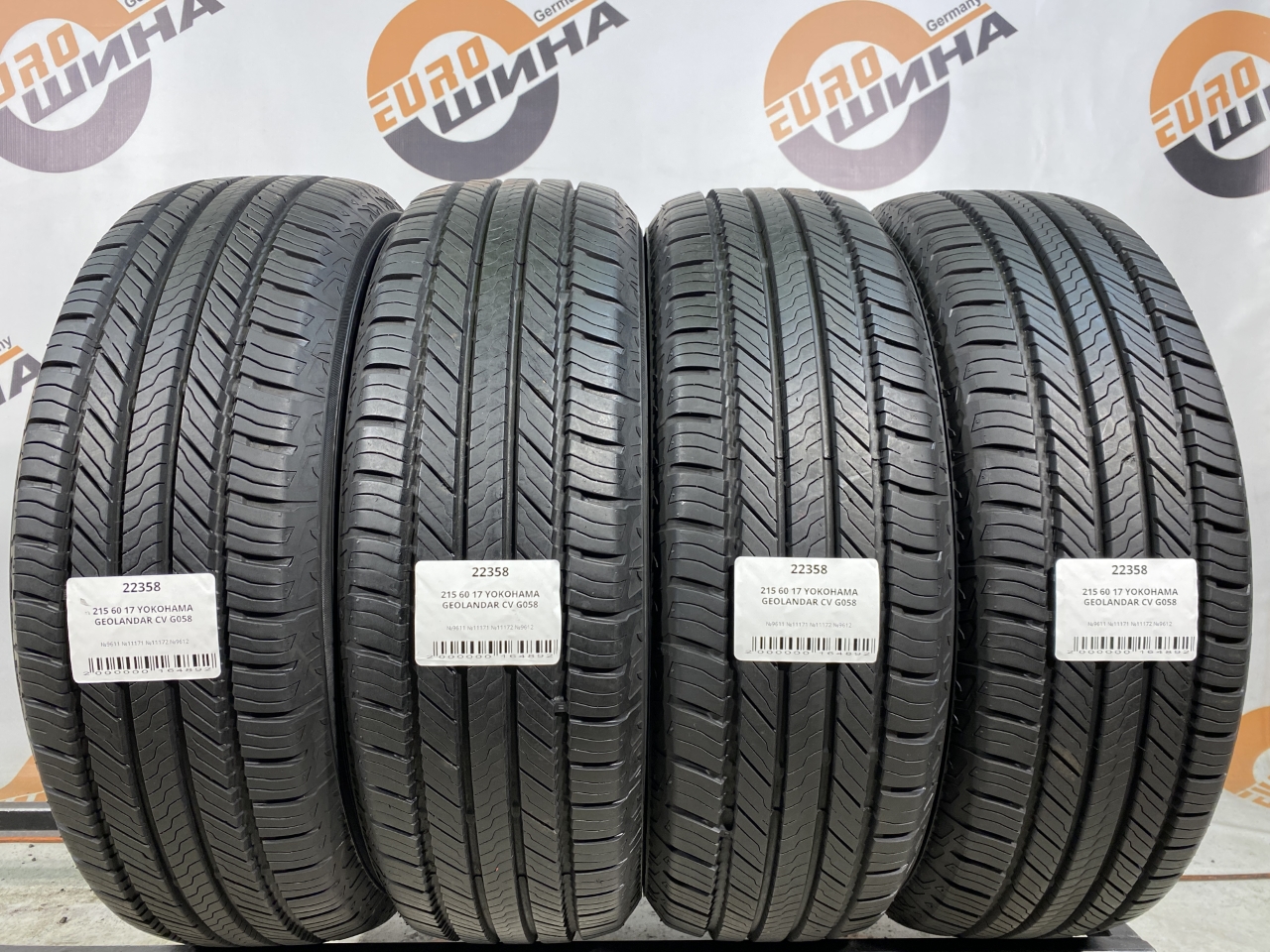 215 60 17 YOKOHAMA GEOLANDAR CV G058