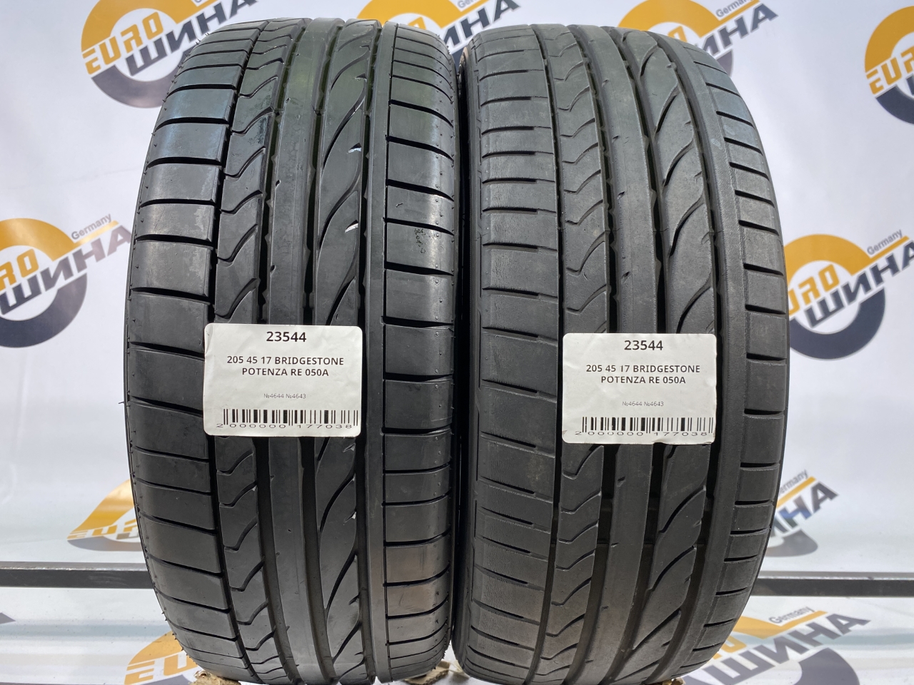 205 45 17 BRIDGESTONE POTENZA RE 050A