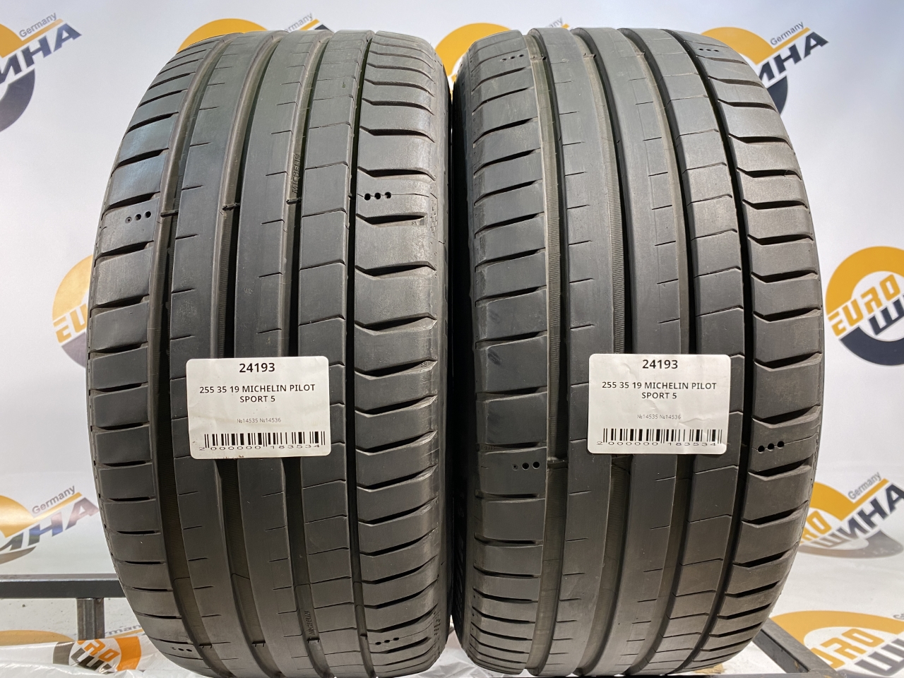 255 35 19 MICHELIN PILOT SPORT 5