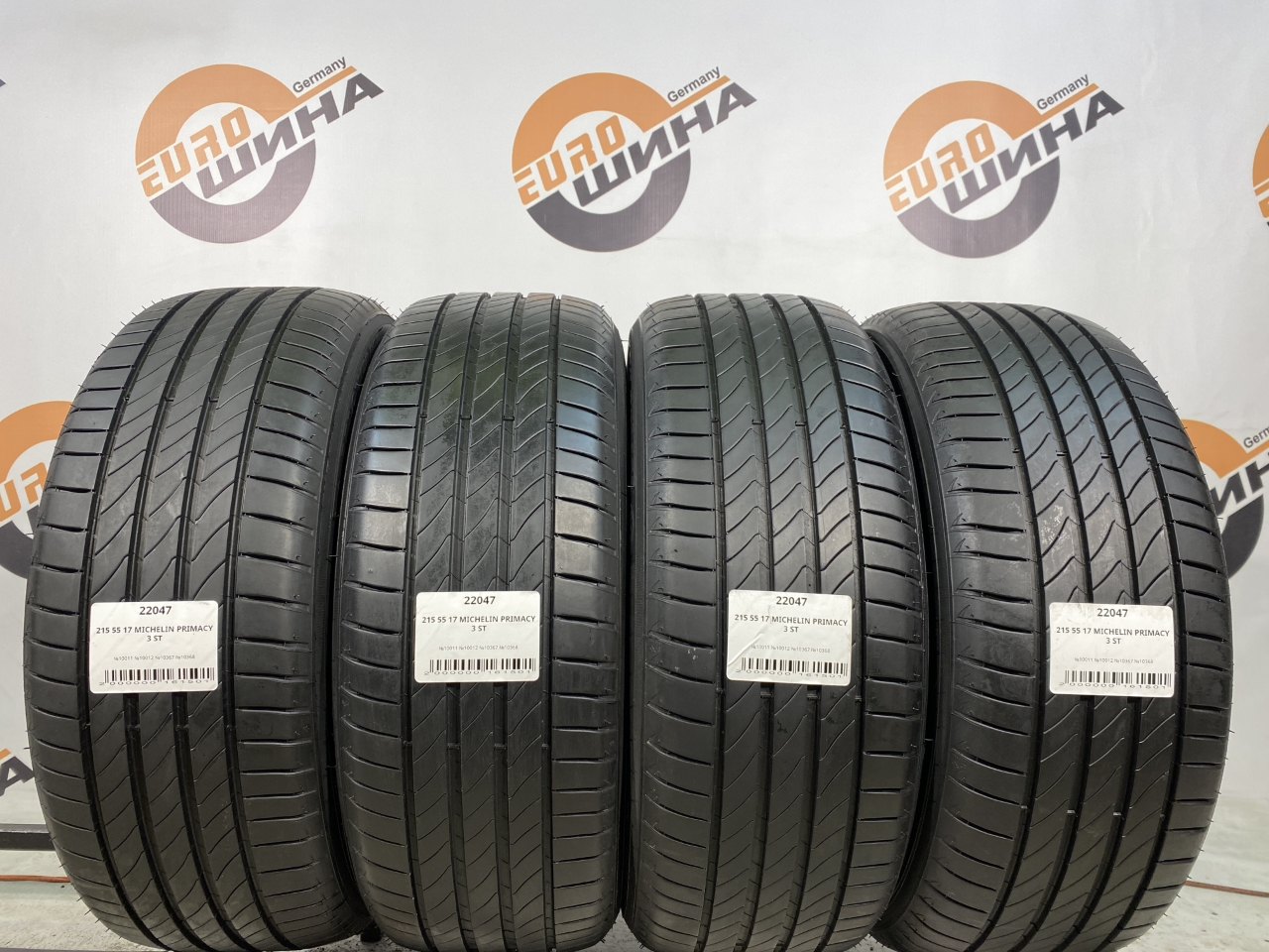 215 55 17 MICHELIN PRIMACY 3 ST
