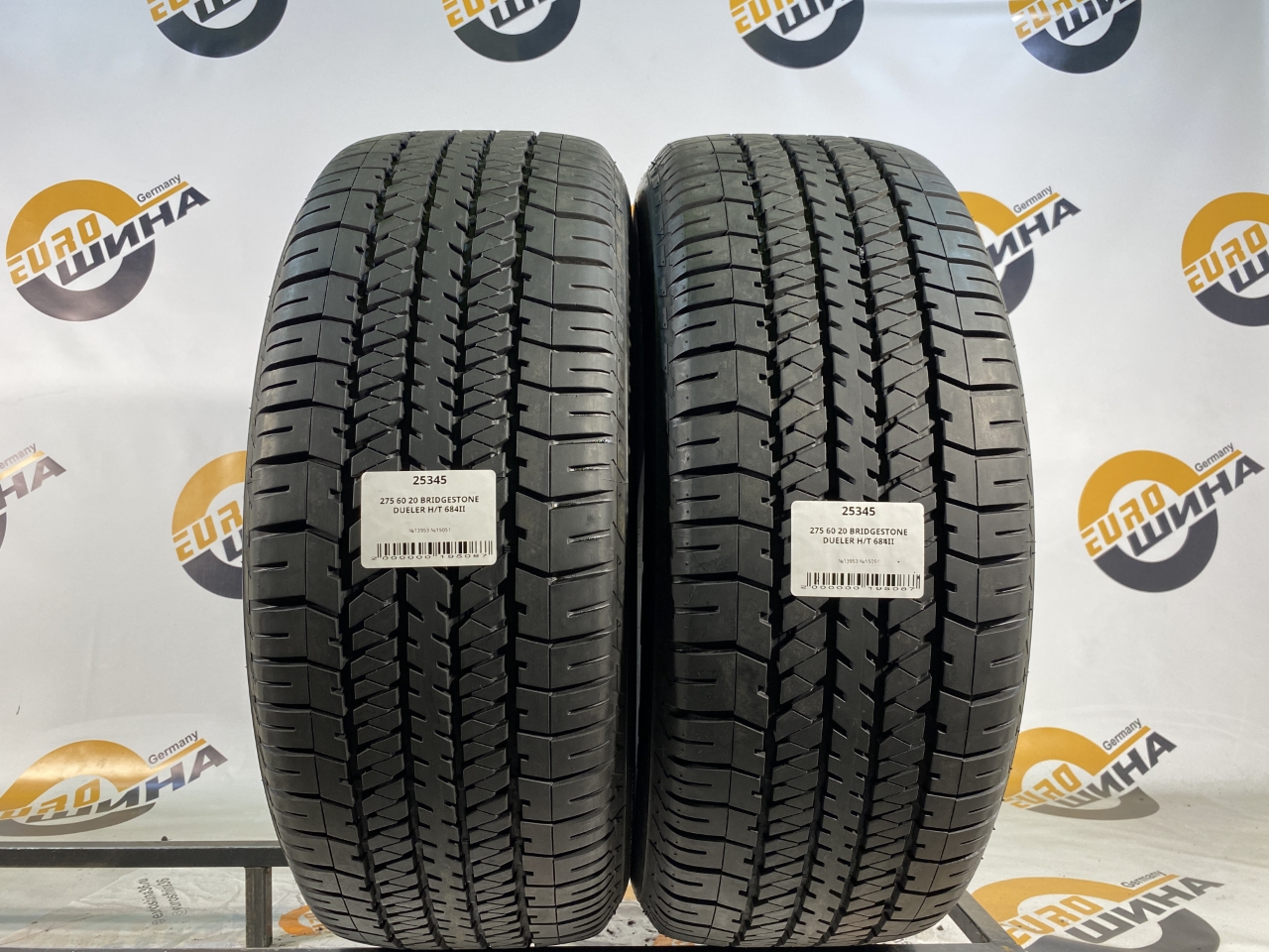 275 60 20 BRIDGESTONE DUELER H/T 684II