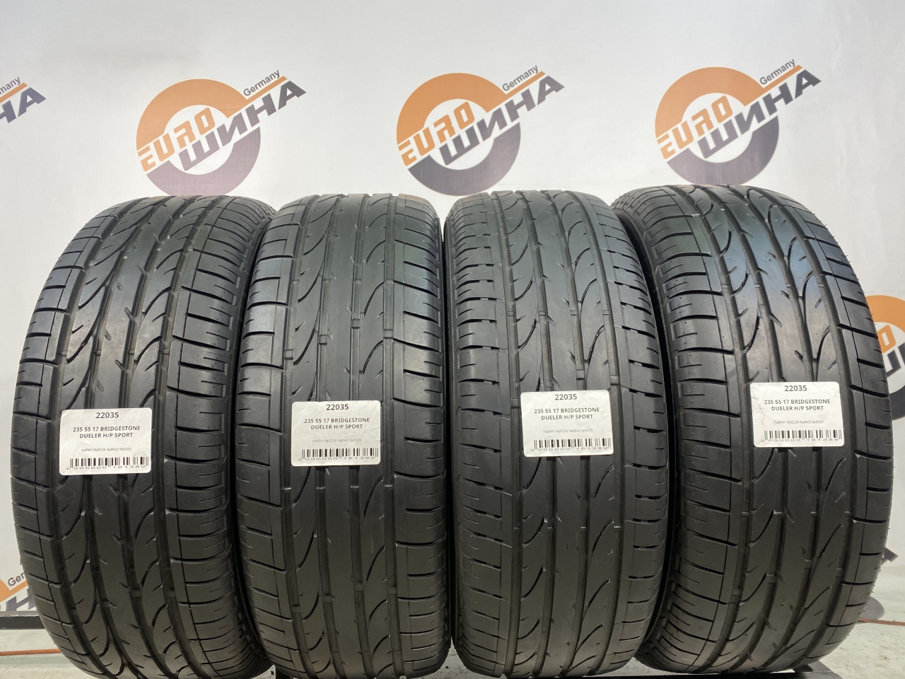 235 55 17 BRIDGESTONE DUELER H/P SPORT