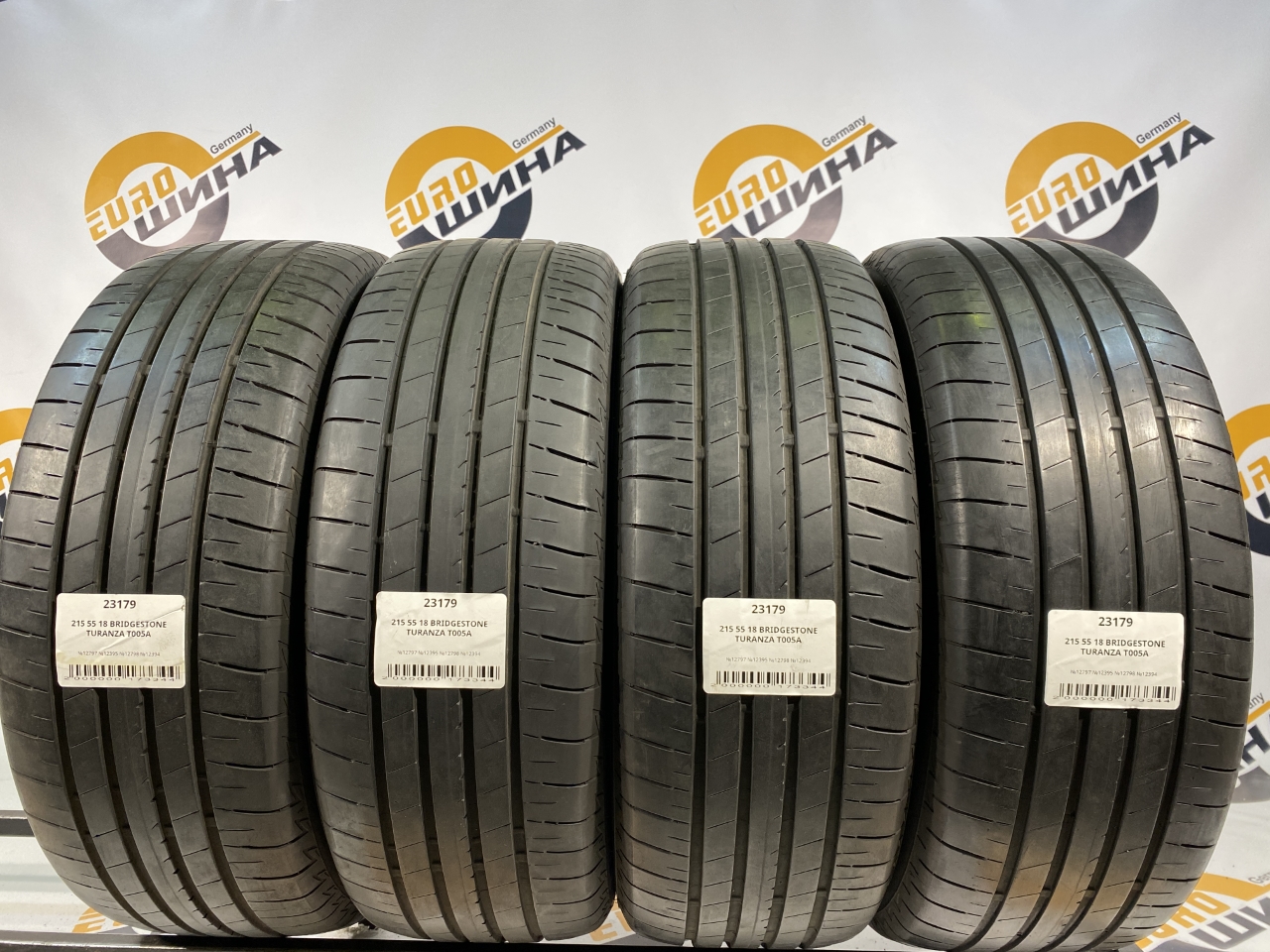 215 55 18 BRIDGESTONE TURANZA T005A