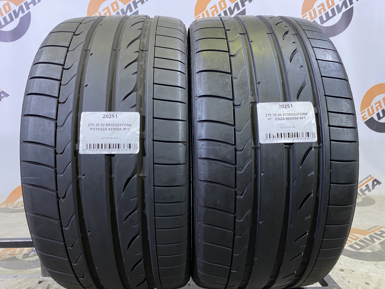 275 30 20 BRIDGESTONE POTENZA RE050A RFT