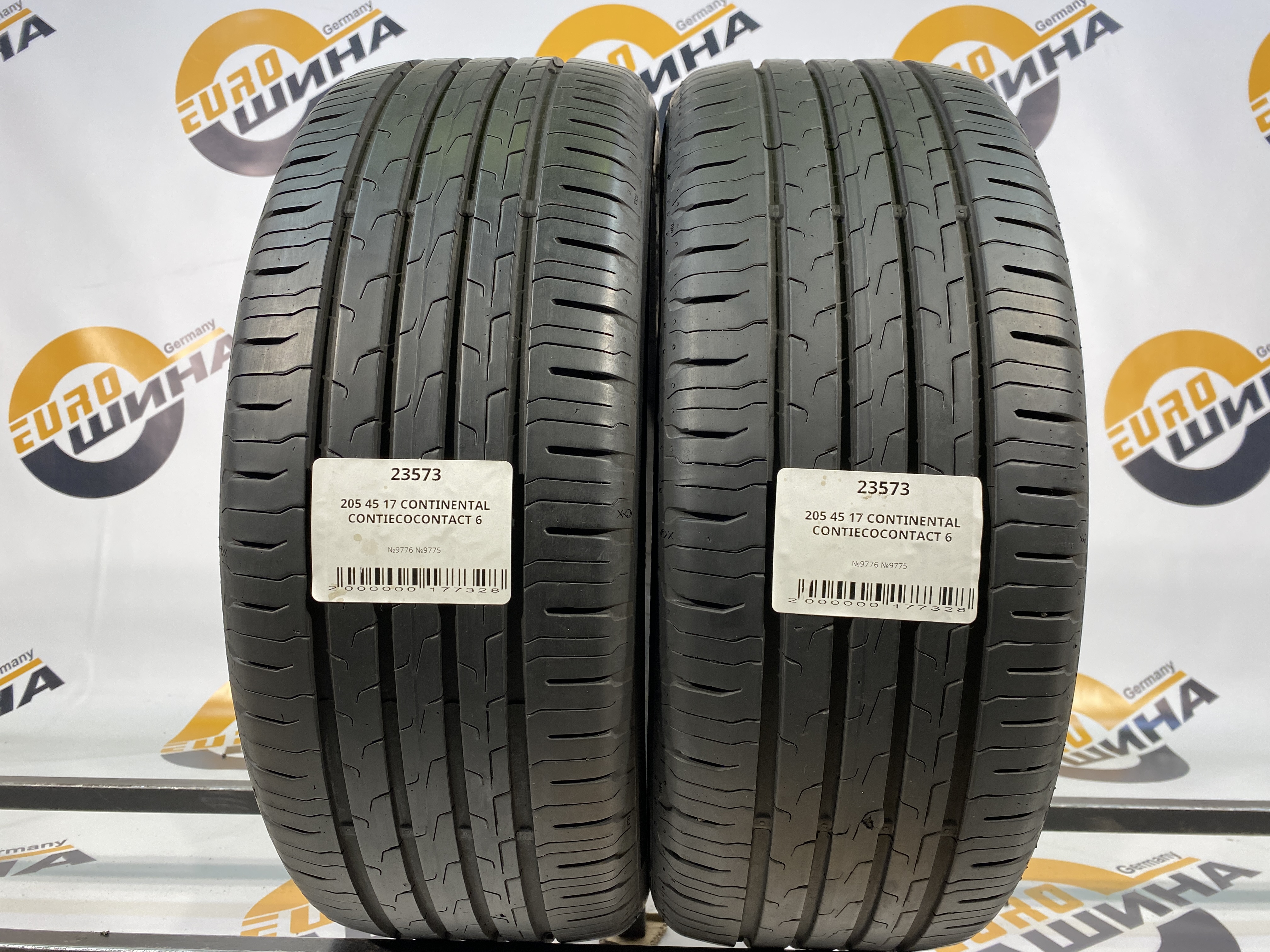 205 45 17 CONTINENTAL CONTIECOCONTACT 6