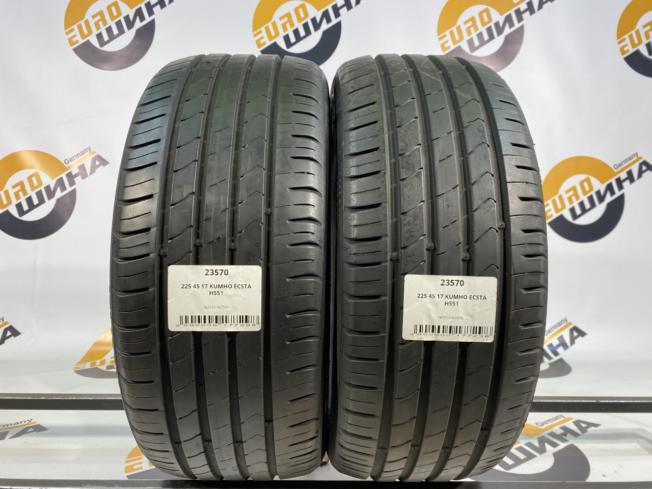 225 45 17 KUMHO ECSTA HS51