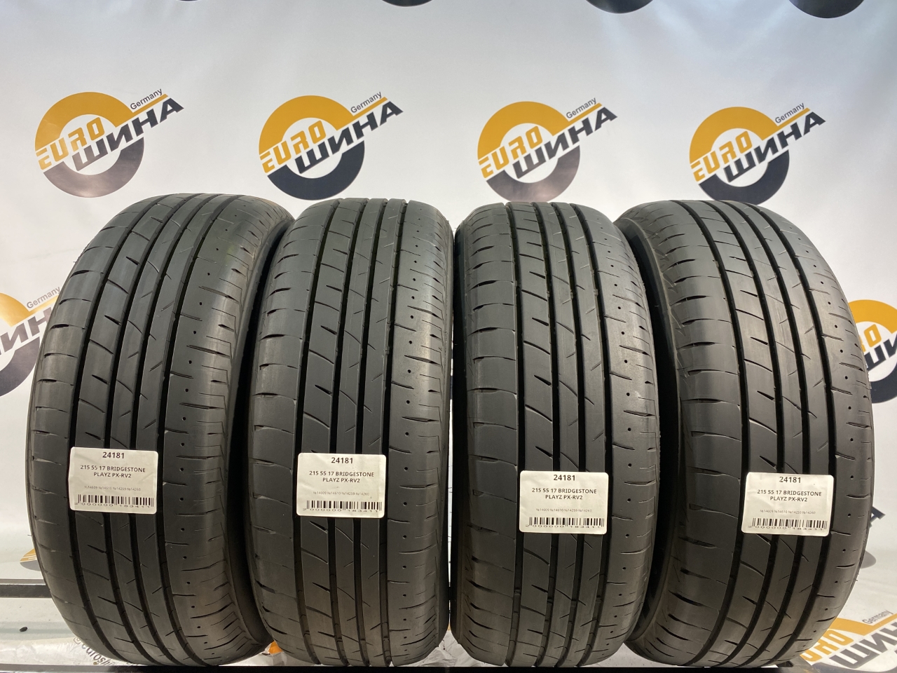 215 55 17 BRIDGESTONE PLAYZ PX-RV2