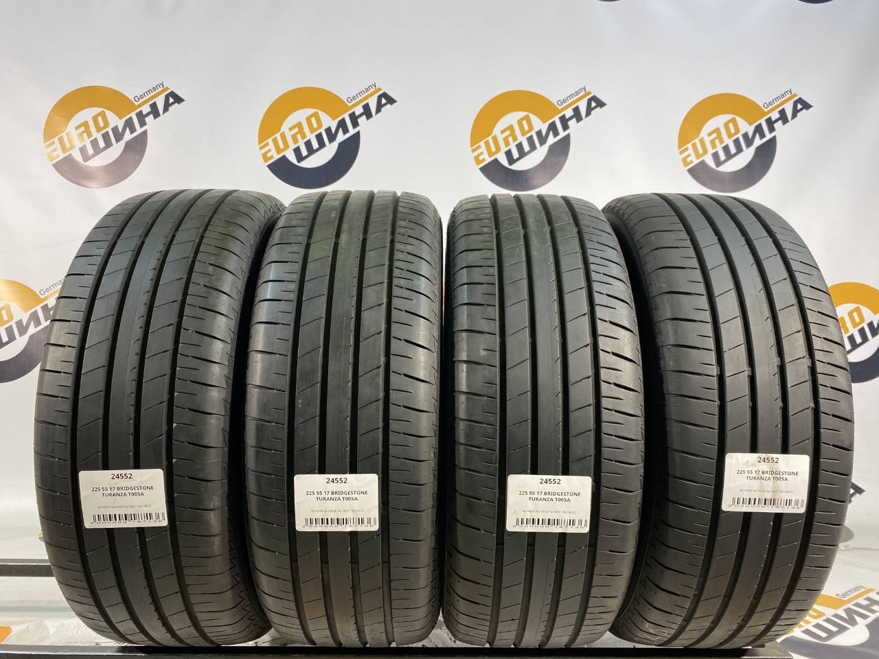 225 55 17 BRIDGESTONE TURANZA T005A