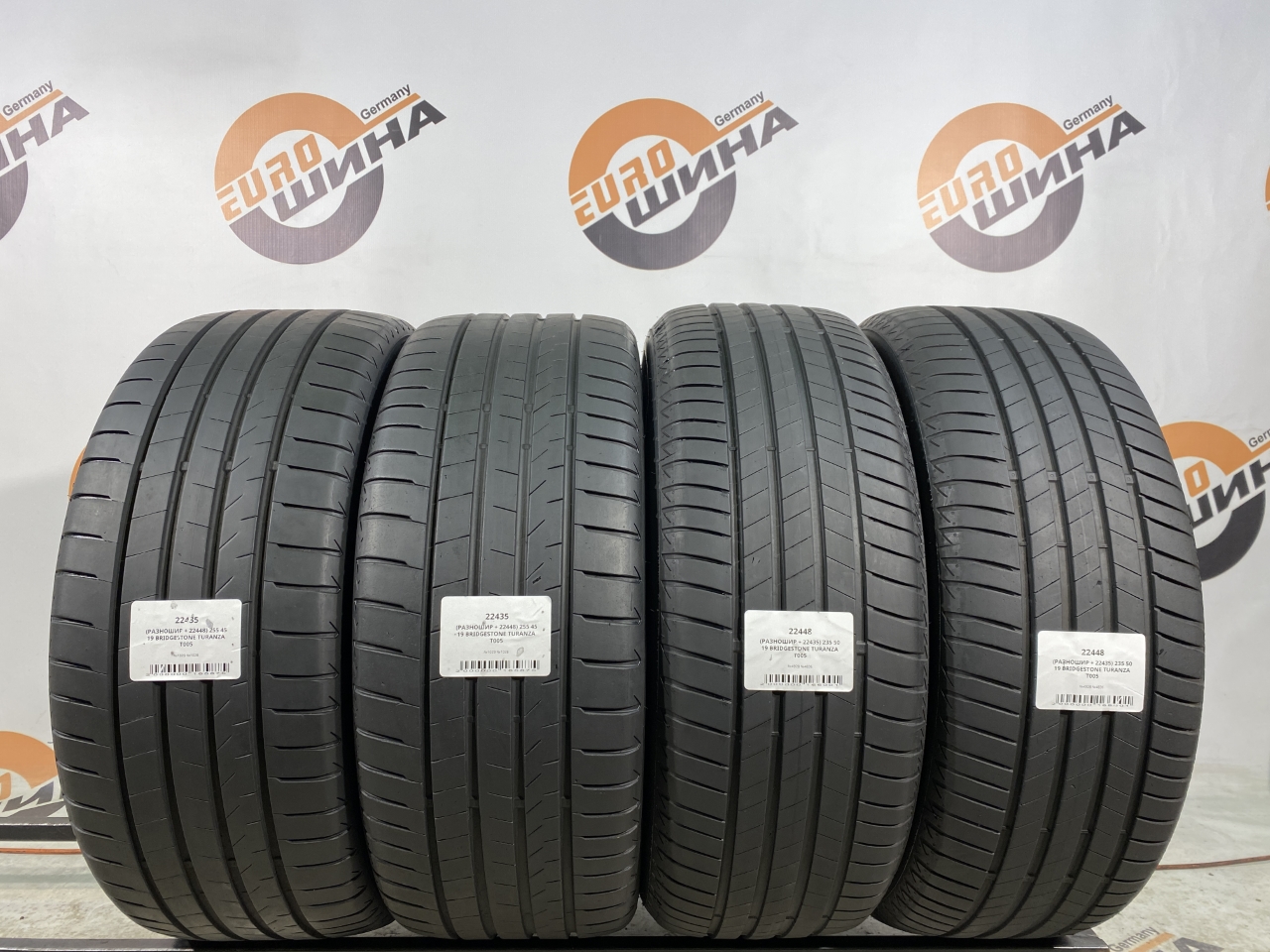 (РАЗНОШИР + 22435) 235 50 19 BRIDGESTONE TURANZA T005