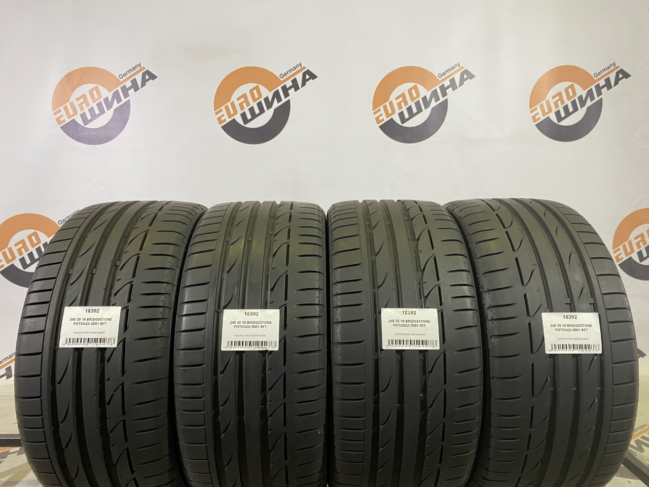 245 35 18 BRIDGESTONE POTENZA S001 RFT