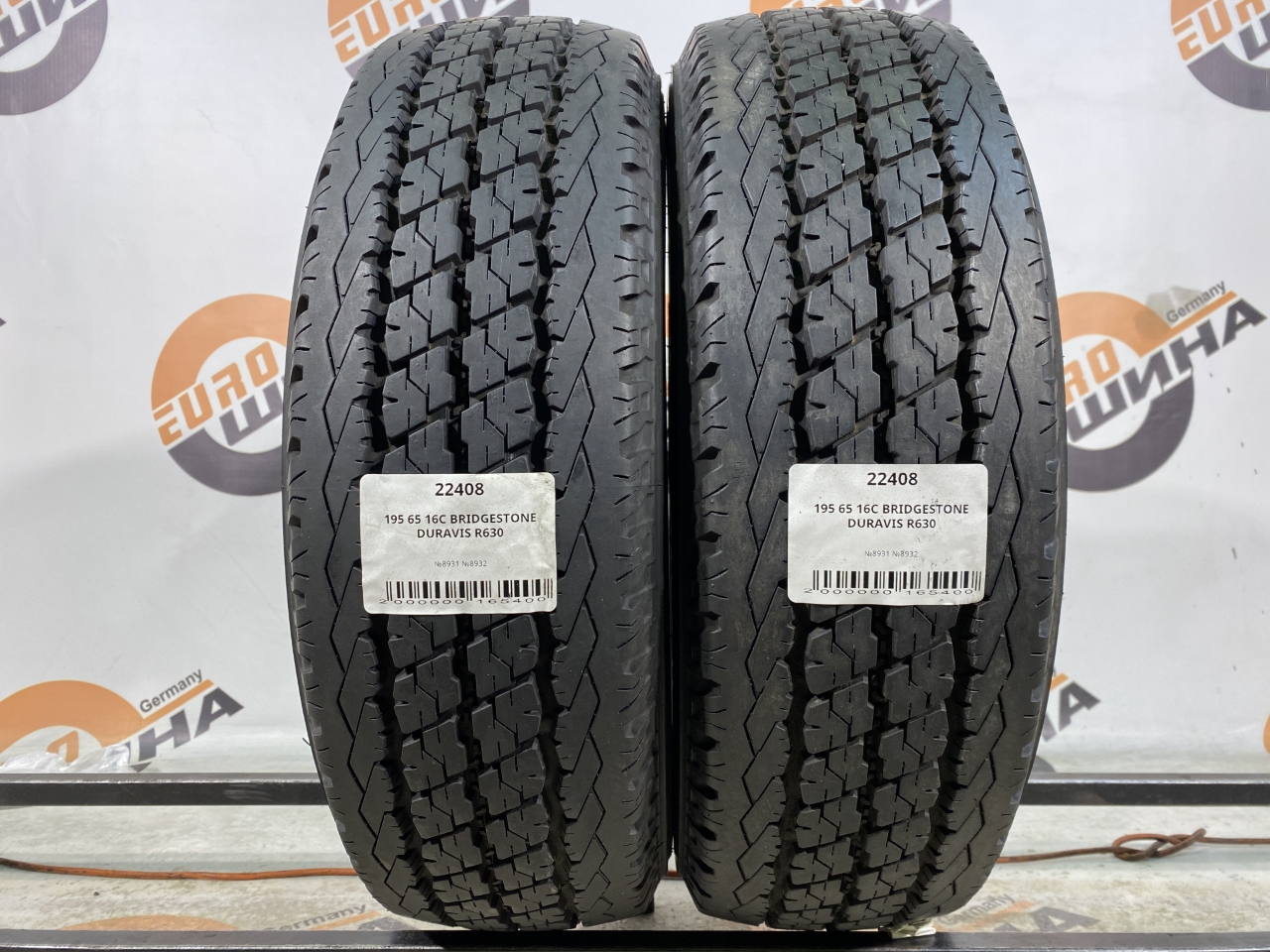 195 65 16C BRIDGESTONE DURAVIS R630