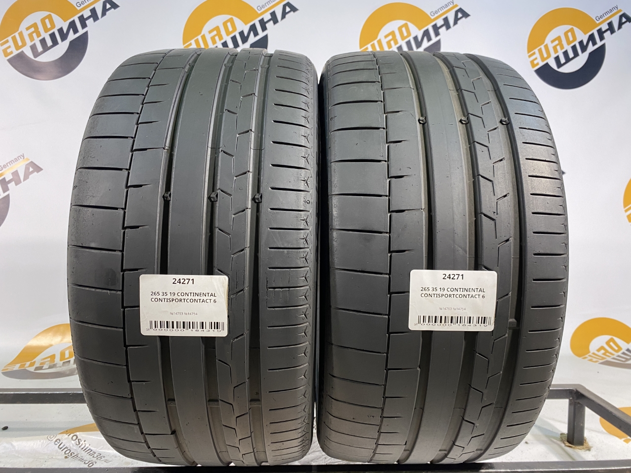 265 35 19 CONTINENTAL CONTISPORTCONTACT 6