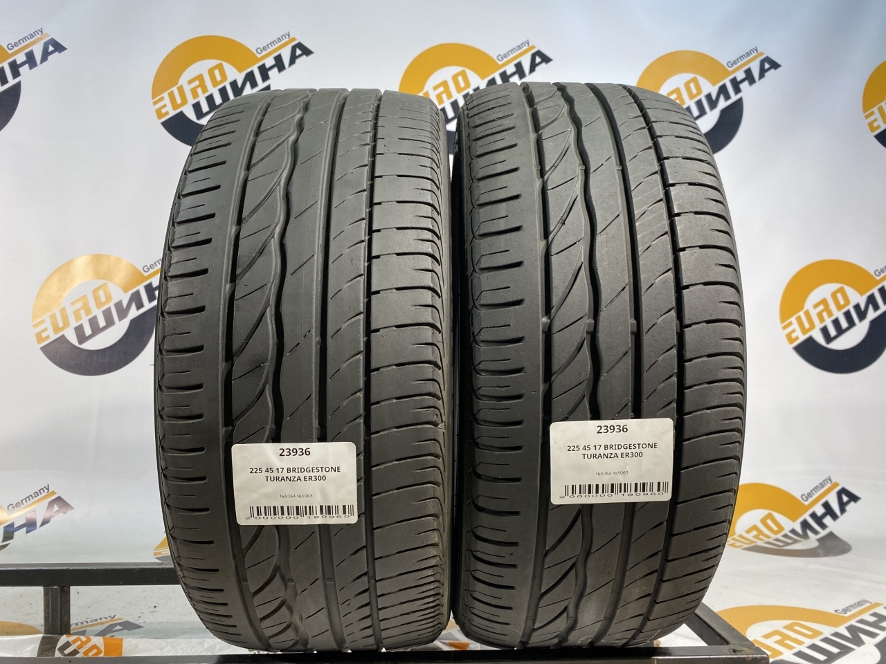 225 45 17 BRIDGESTONE TURANZA ER300