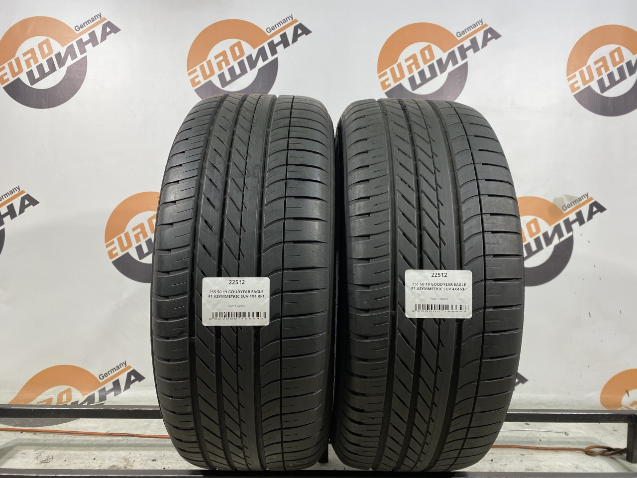 255 50 19 GOODYEAR EAGLE F1 ASYMMETRIC SUV 4X4 RFT