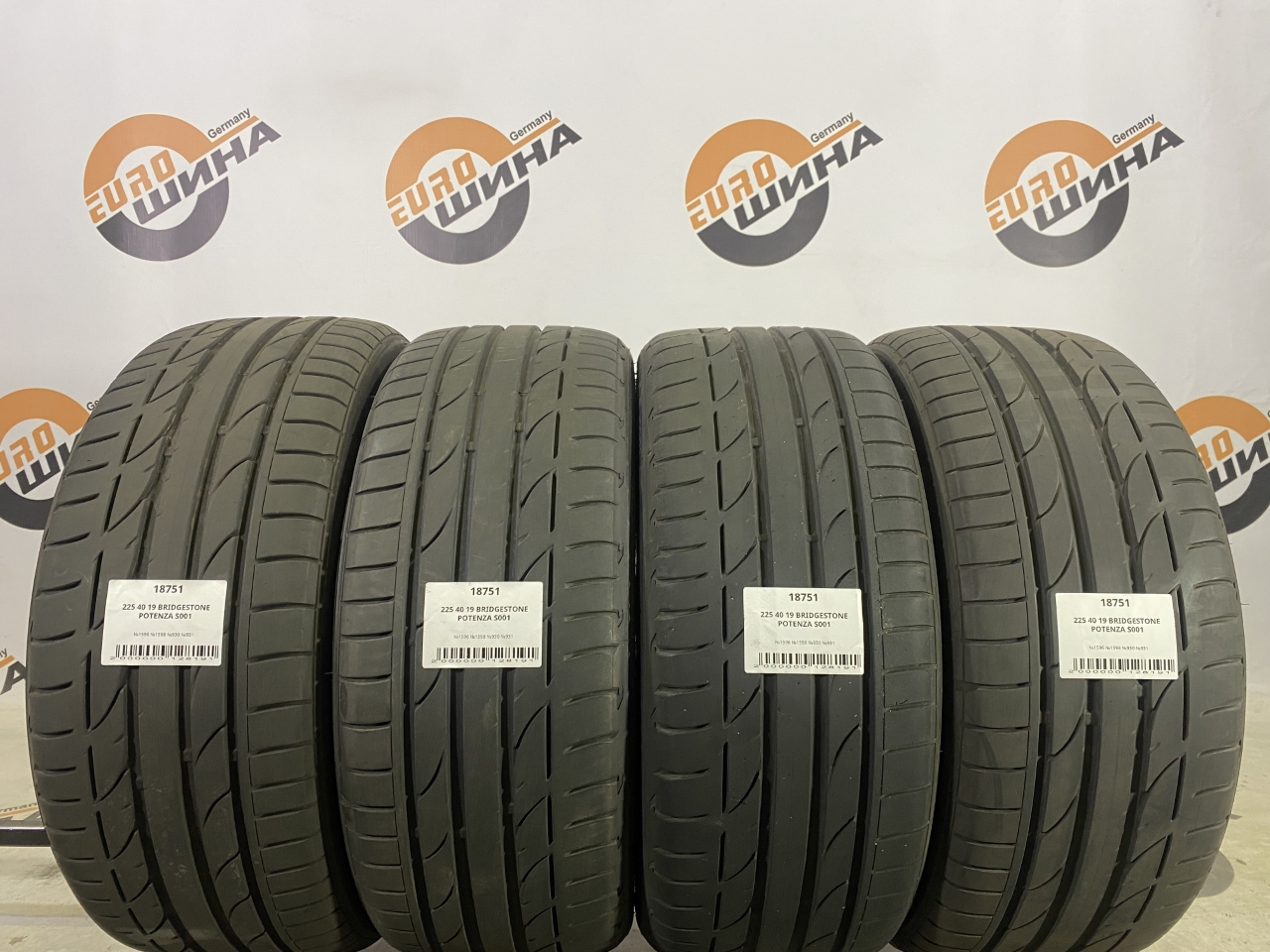 225 40 19 BRIDGESTONE POTENZA S001