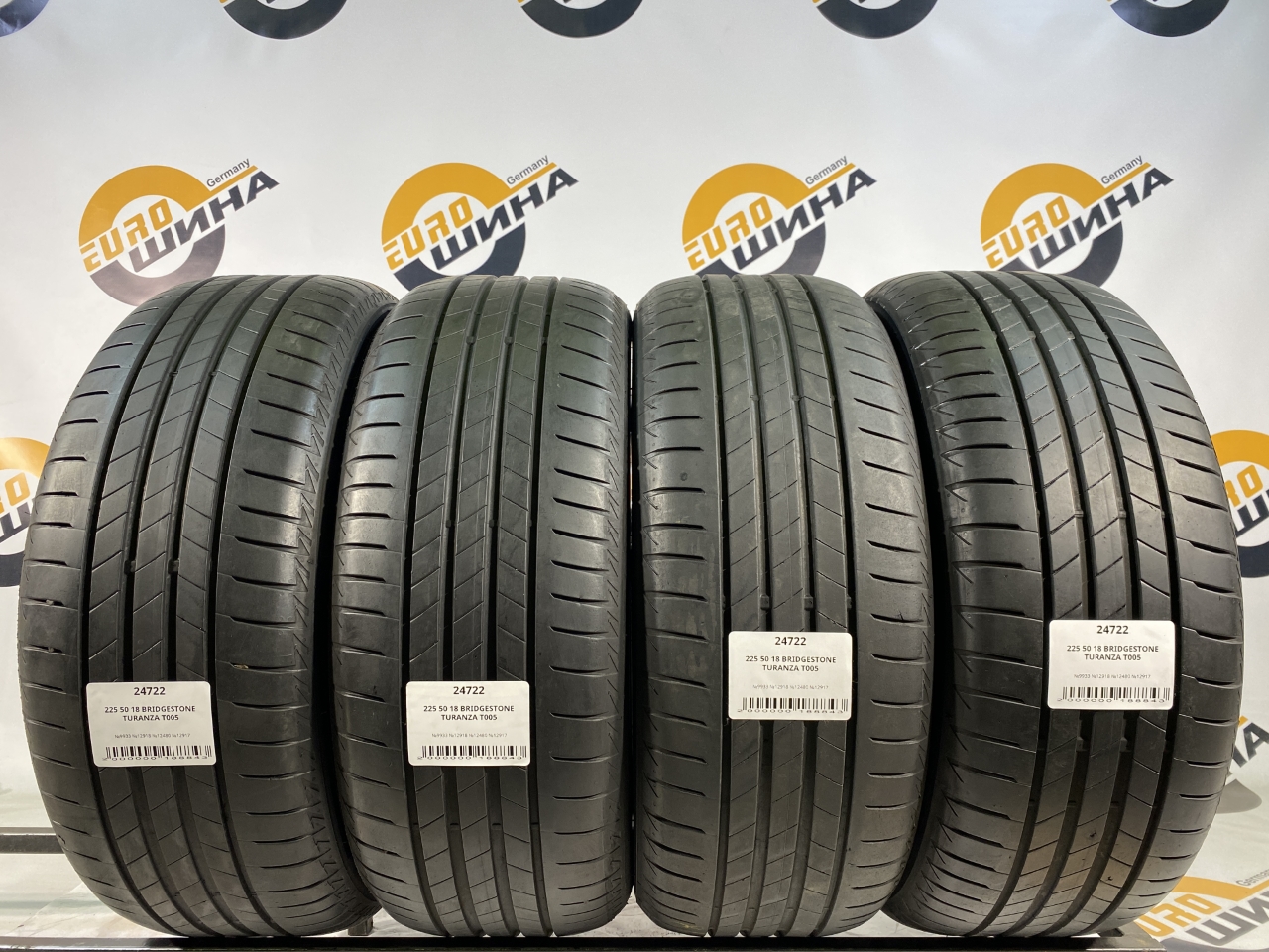 225 50 18 BRIDGESTONE TURANZA T005