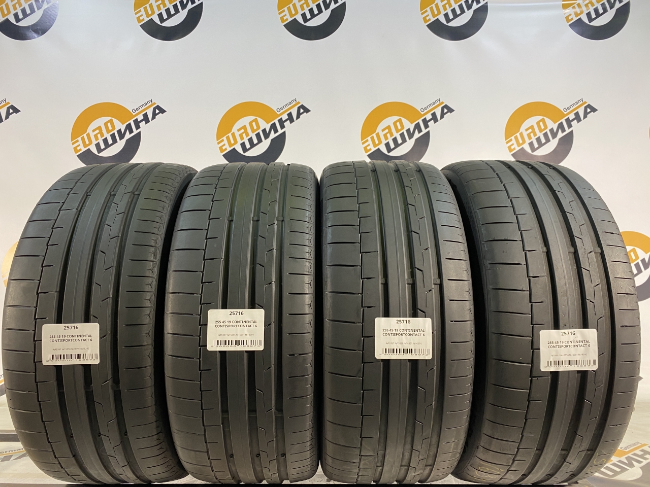 255 45 19 CONTINENTAL CONTISPORTCONTACT 6