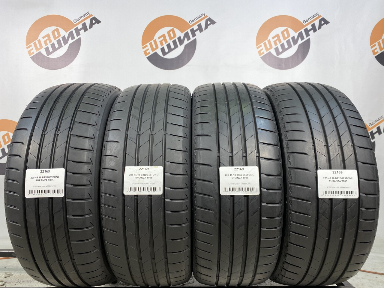 225 45 18 BRIDGESTONE TURANZA T005