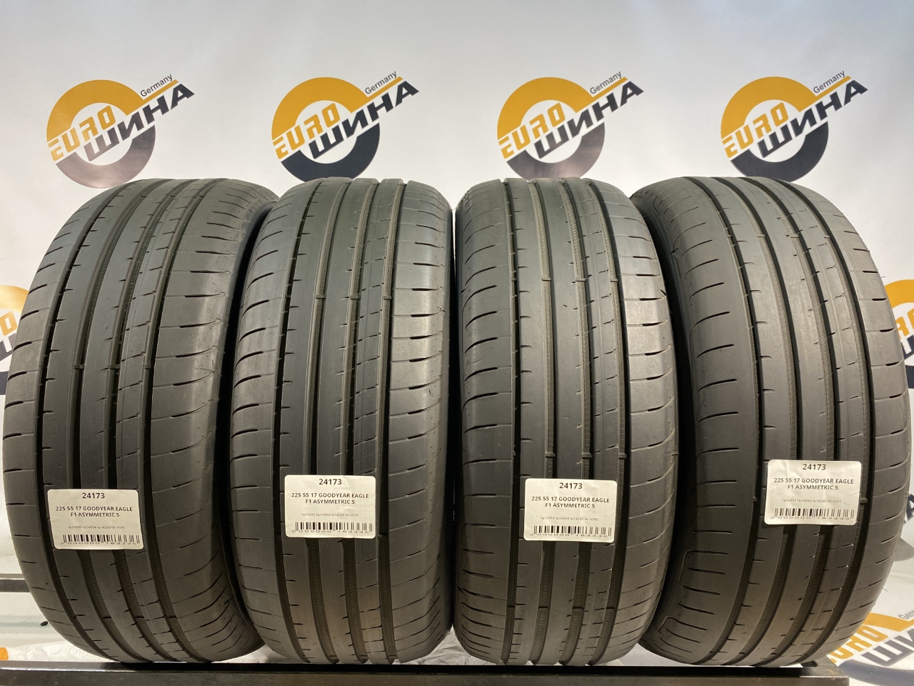 225 55 17 GOODYEAR EAGLE F1 ASYMMETRIC 5