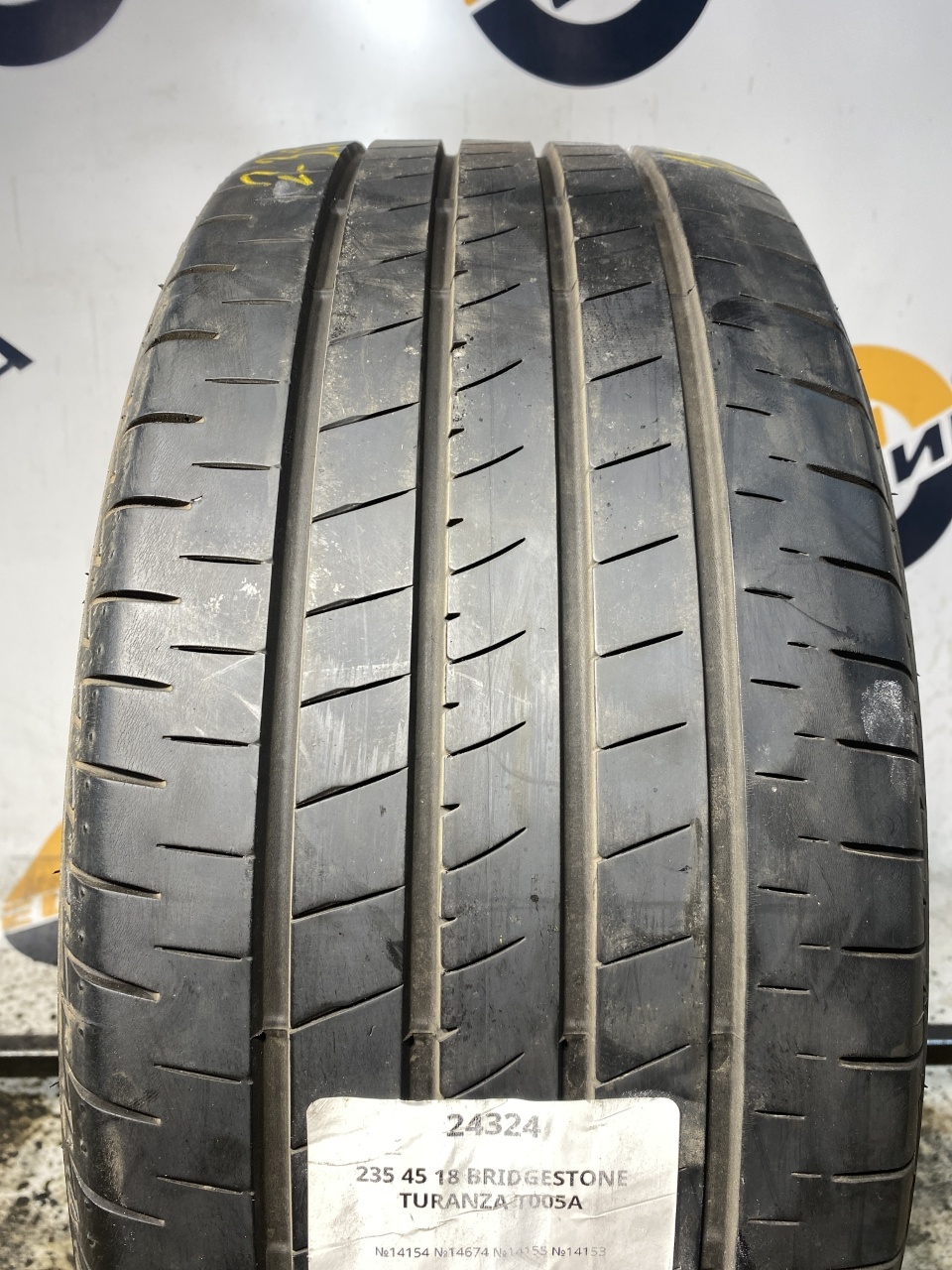 235 45 18 BRIDGESTONE TURANZA T005A