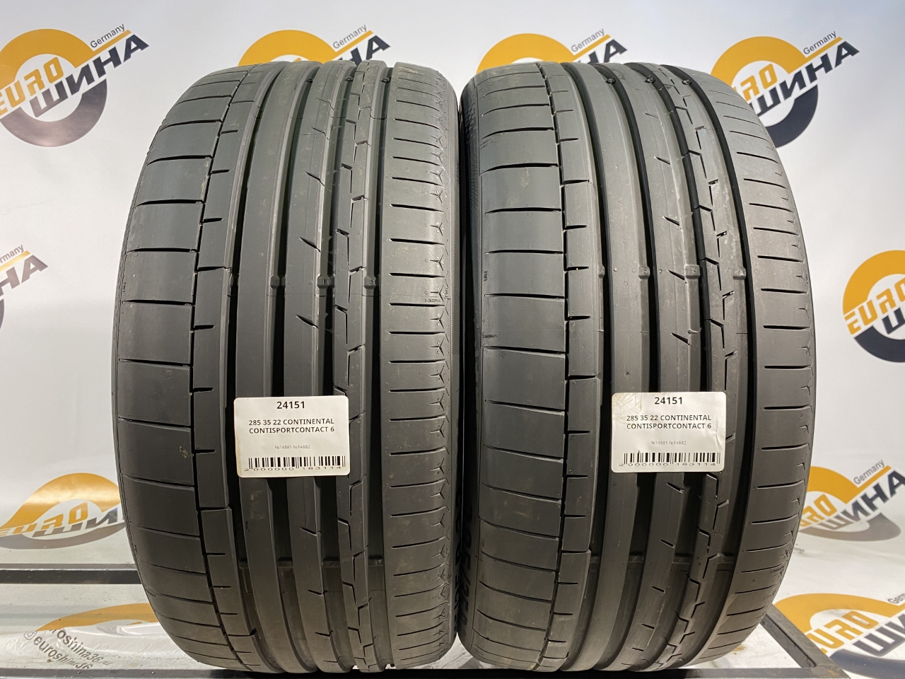 285 35 22 CONTINENTAL CONTISPORTCONTACT 6