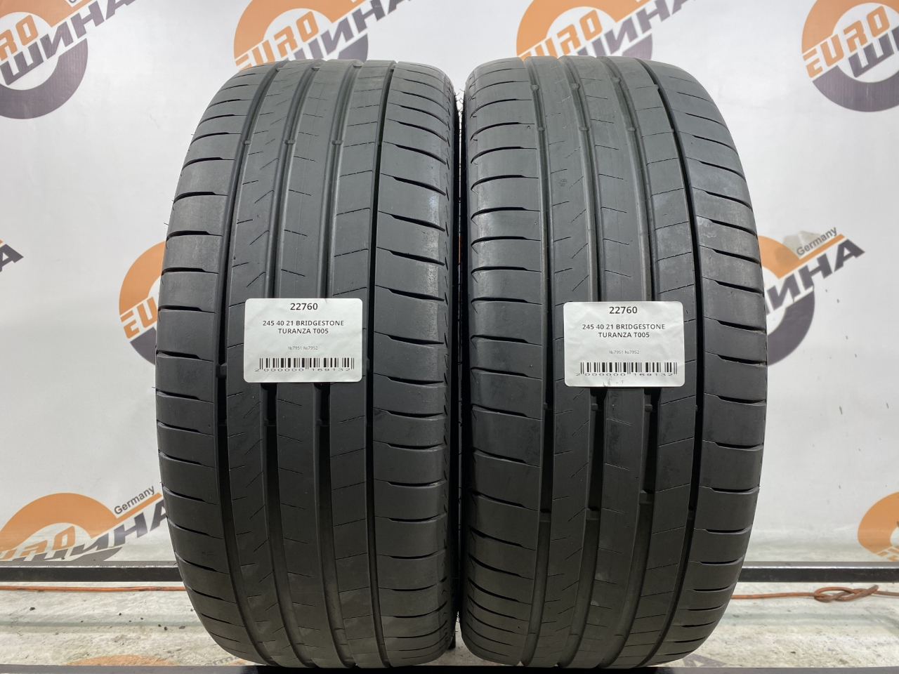 245 40 21 BRIDGESTONE TURANZA T005