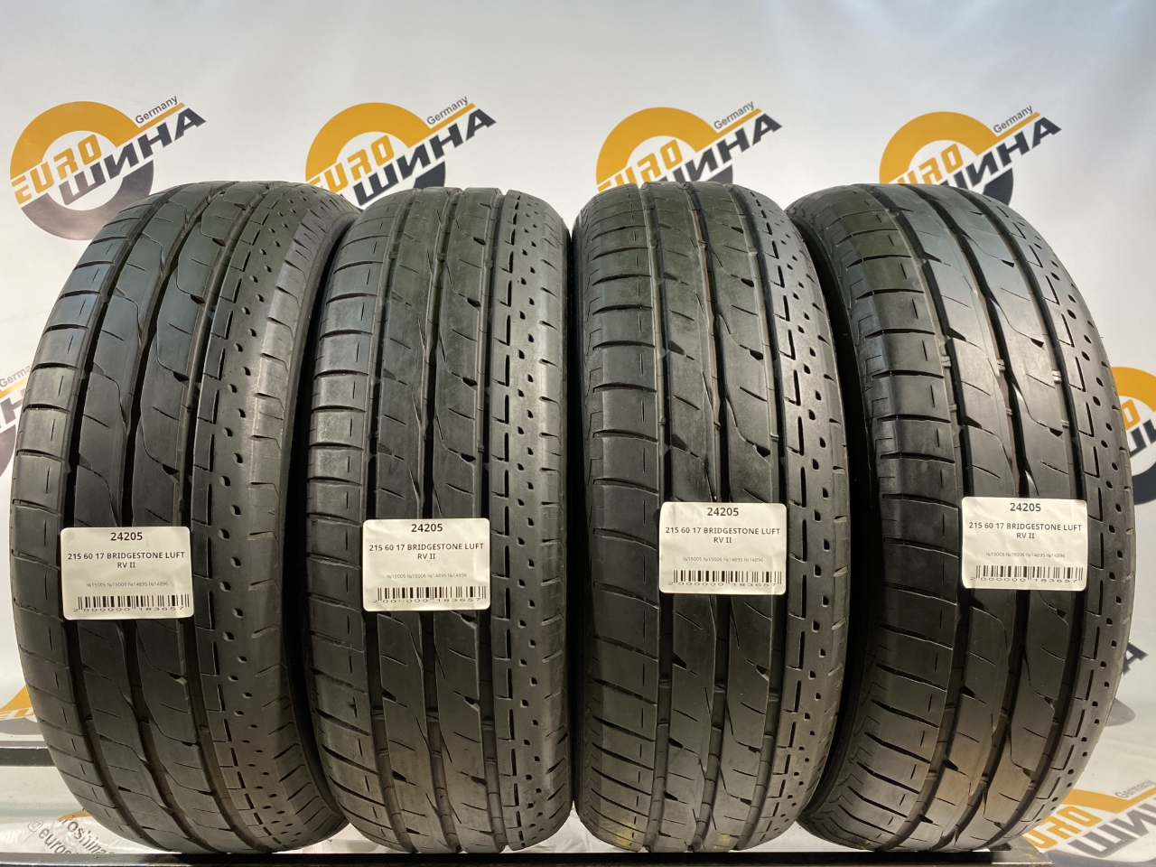 215 60 17 BRIDGESTONE LUFT RV II