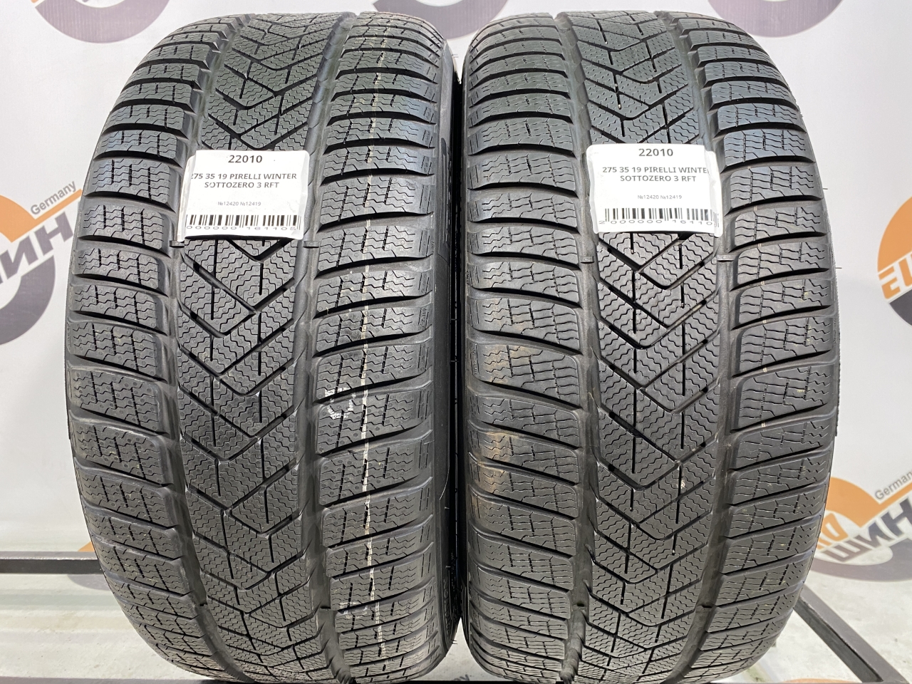 275 35 19 PIRELLI WINTER SOTTOZERO 3 RFT
