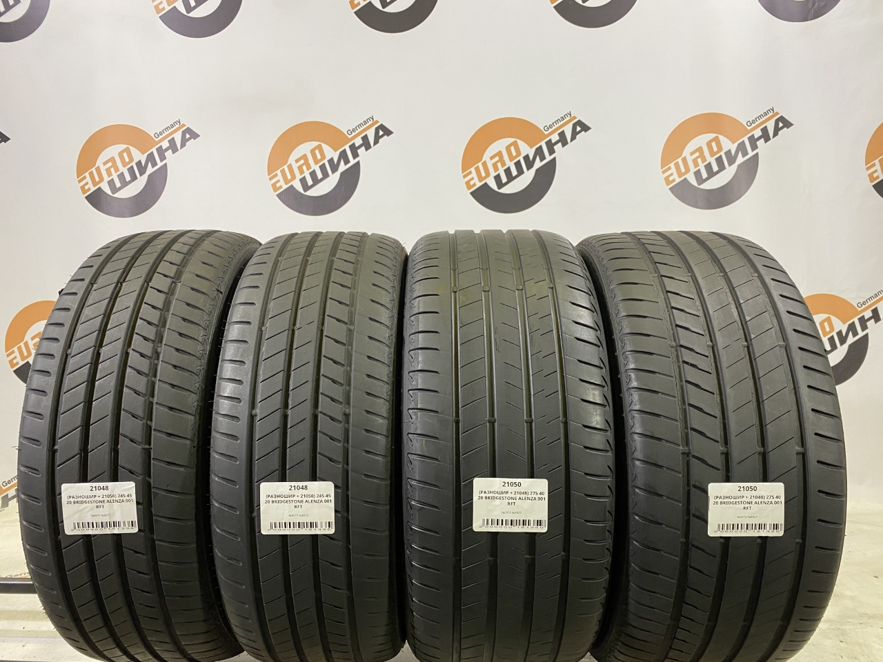 (РАЗНОШИР + 21048) 275 40 20 BRIDGESTONE ALENZA 001 RFT
