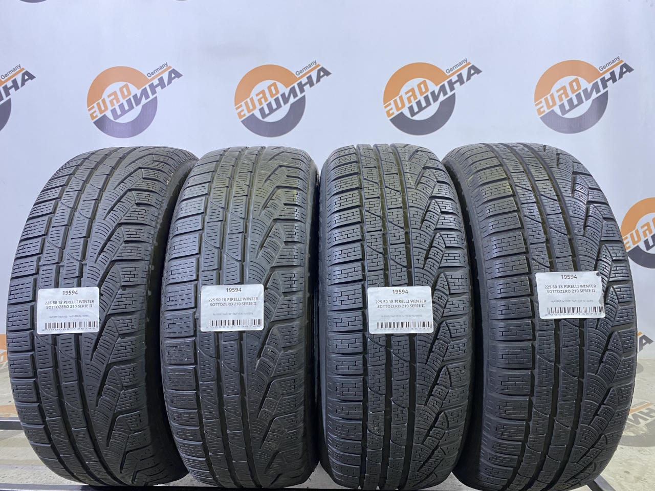 225 50 18 PIRELLI WINTER SOTTOZERO 210 SERIE II