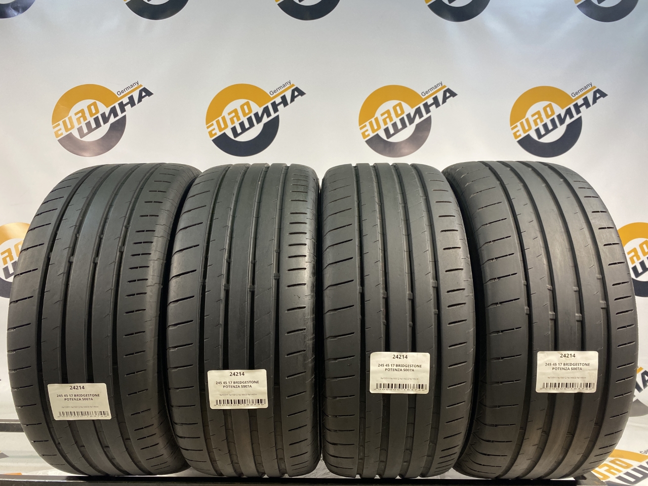 245 45 17 BRIDGESTONE POTENZA S007A