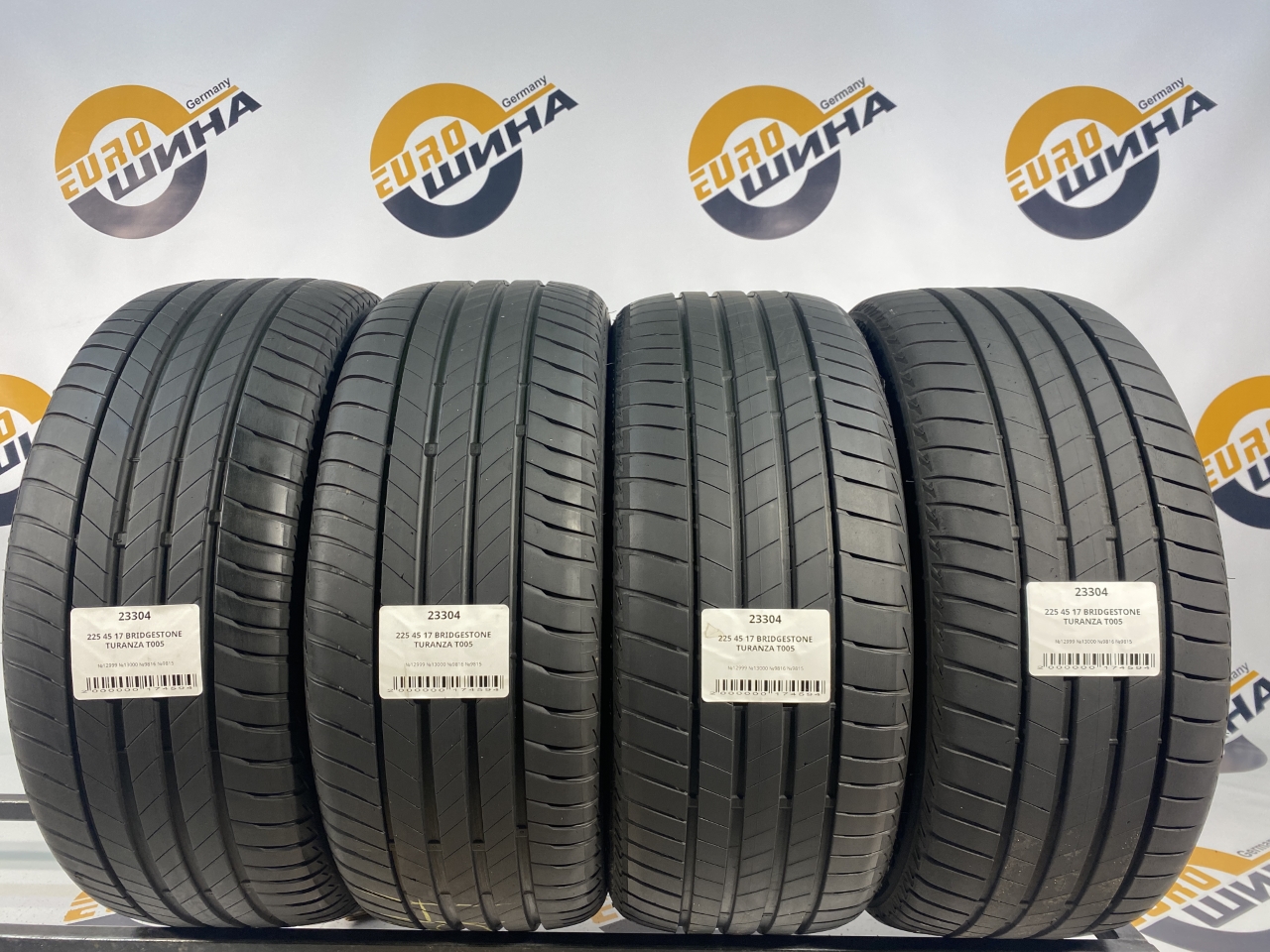 225 45 17 BRIDGESTONE TURANZA T005