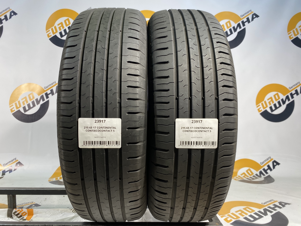 215 65 17 CONTINENTAL CONTIECOCONTACT 5