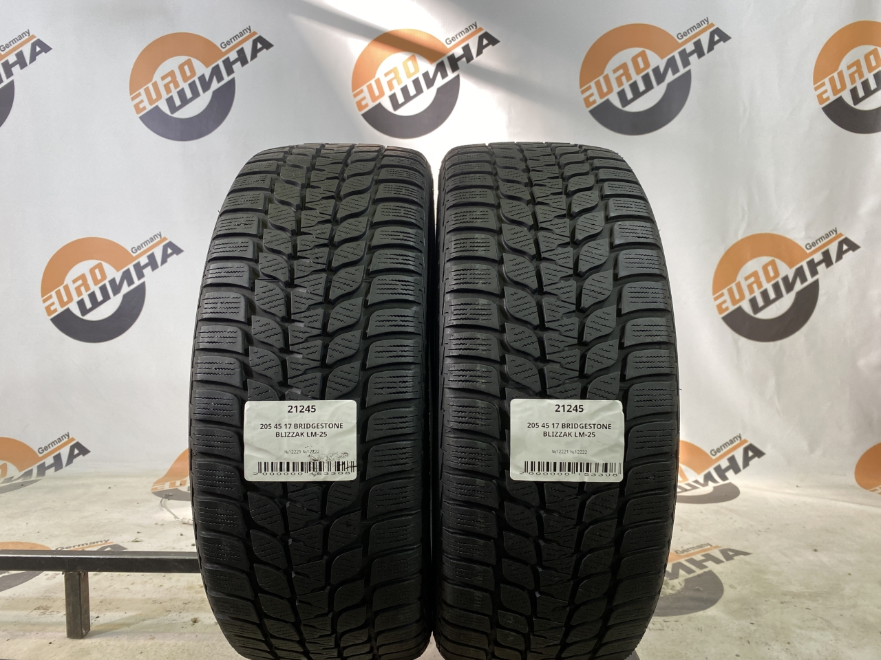 205 45 17 BRIDGESTONE BLIZZAK LM-25
