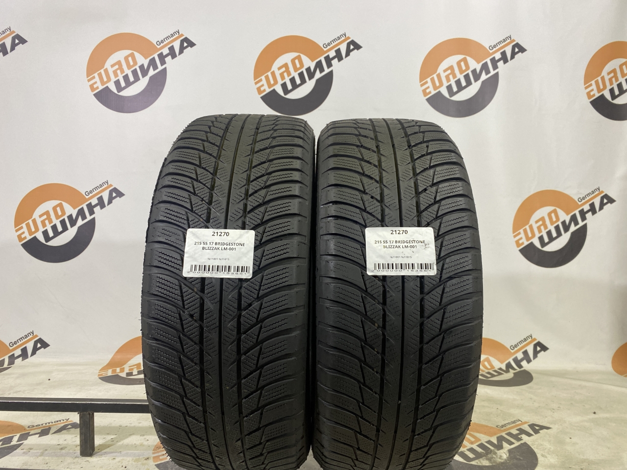 215 55 17 BRIDGESTONE BLIZZAK LM-001