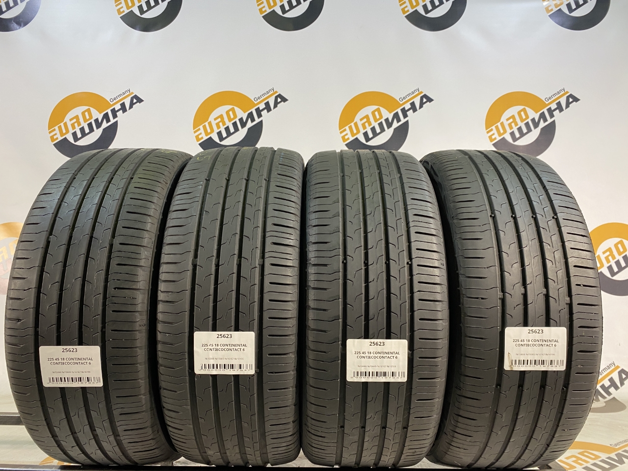 225 45 18 CONTINENTAL CONTIECOCONTACT 6