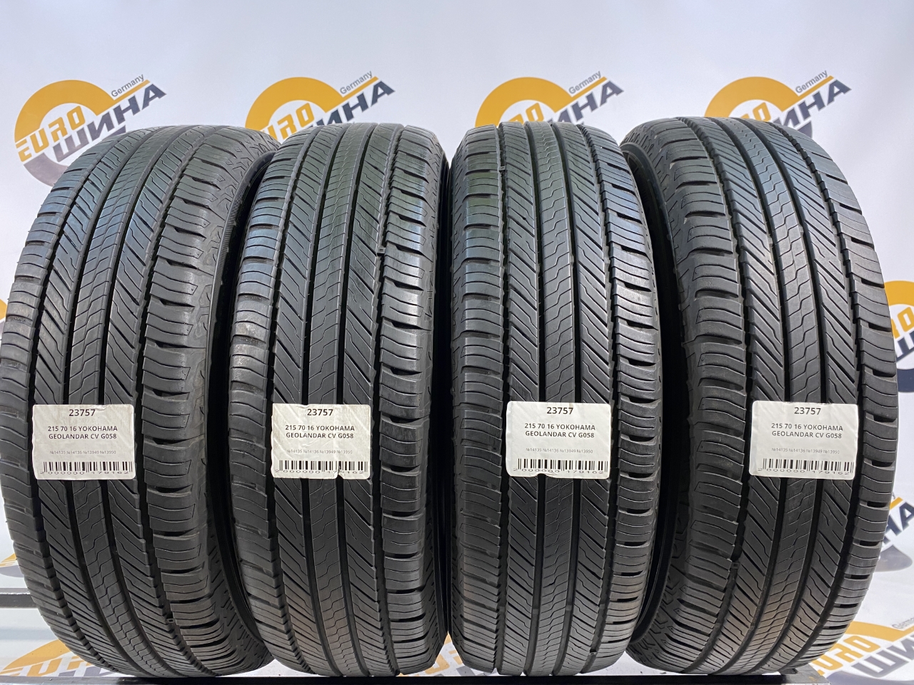 215 70 16 YOKOHAMA GEOLANDAR CV G058