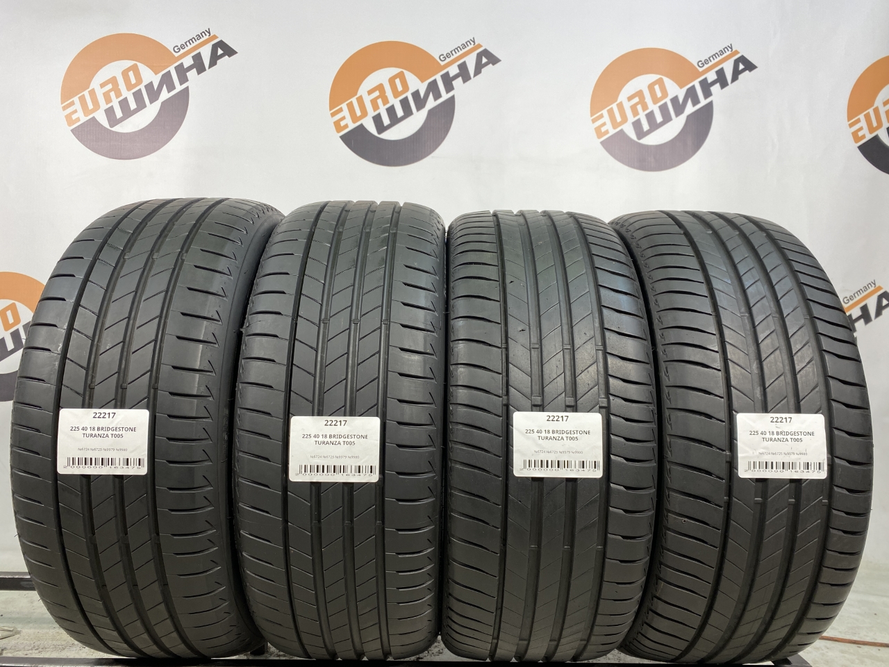 225 40 18 BRIDGESTONE TURANZA T005