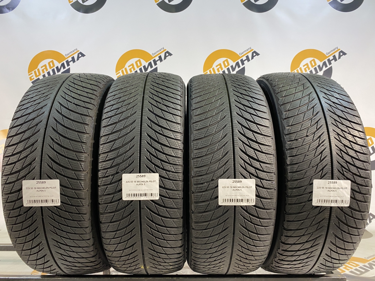 225 55 18 MICHELIN PILOT ALPIN 5