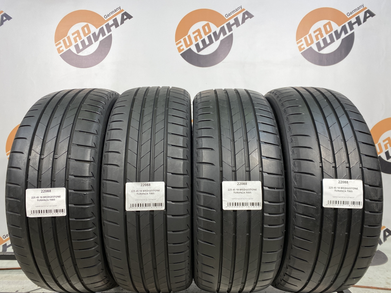 225 45 18 BRIDGESTONE TURANZA T005