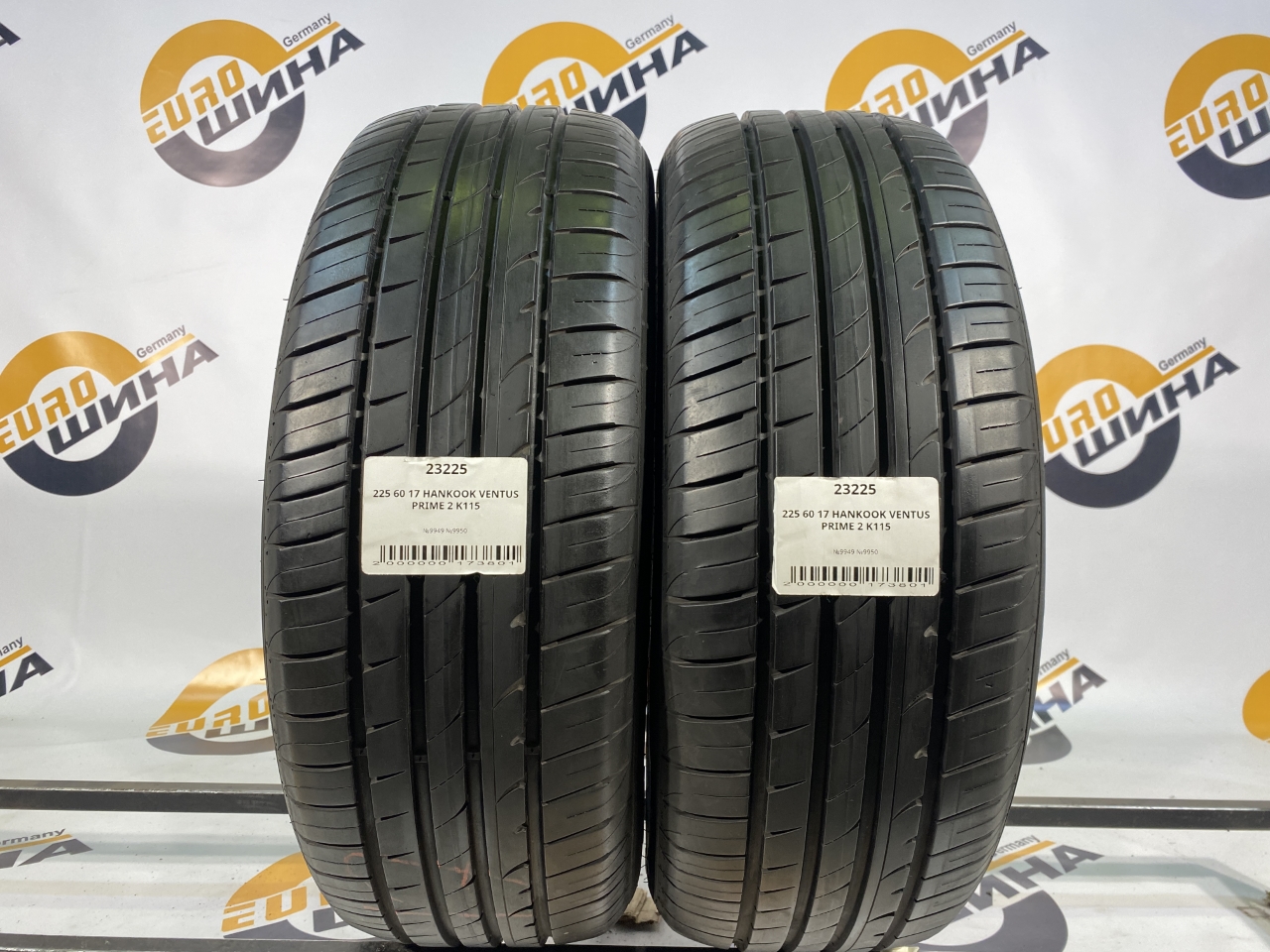 225 60 17 HANKOOK VENTUS PRIME 2 K115