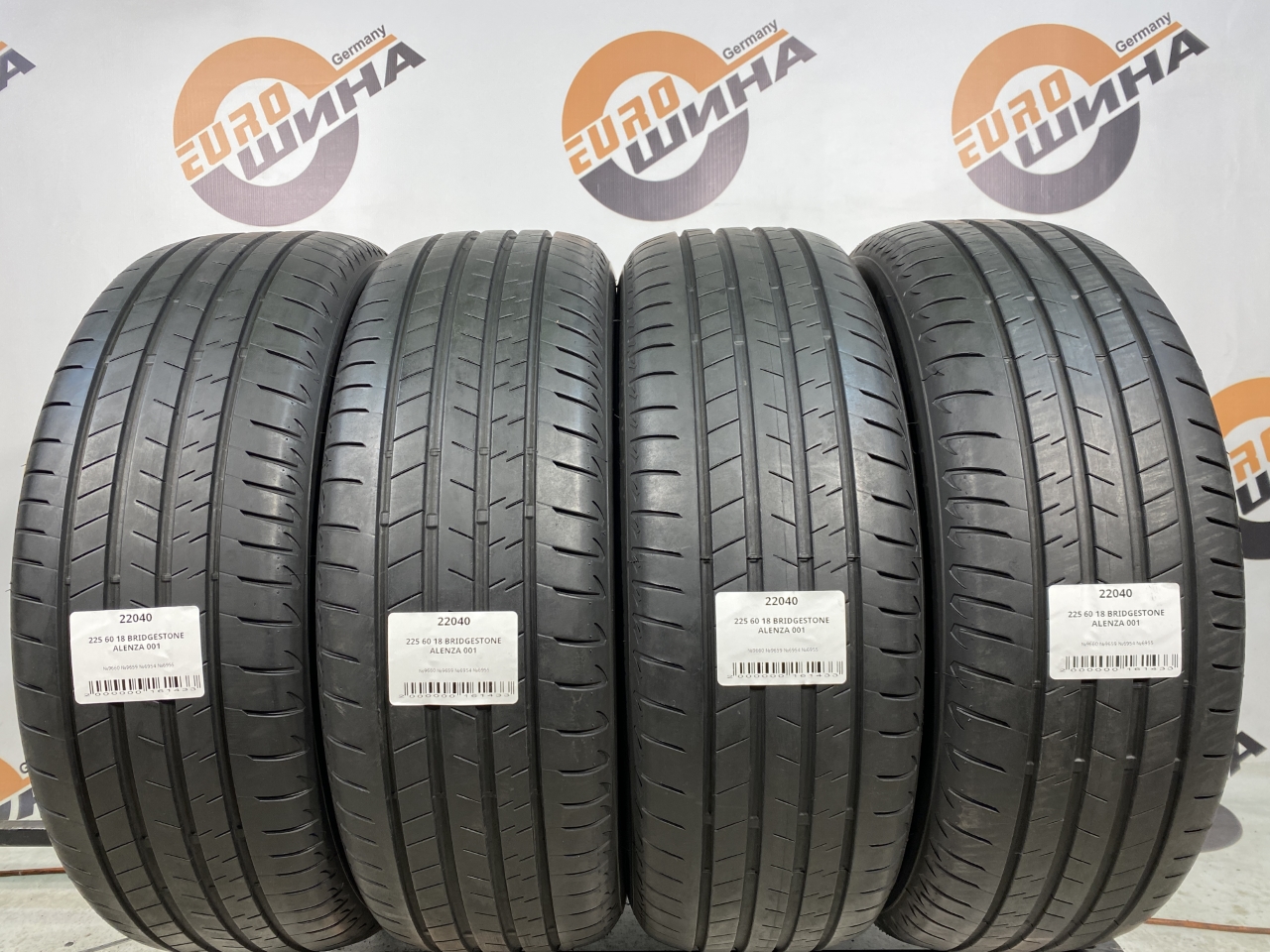 225 60 18 BRIDGESTONE ALENZA 001