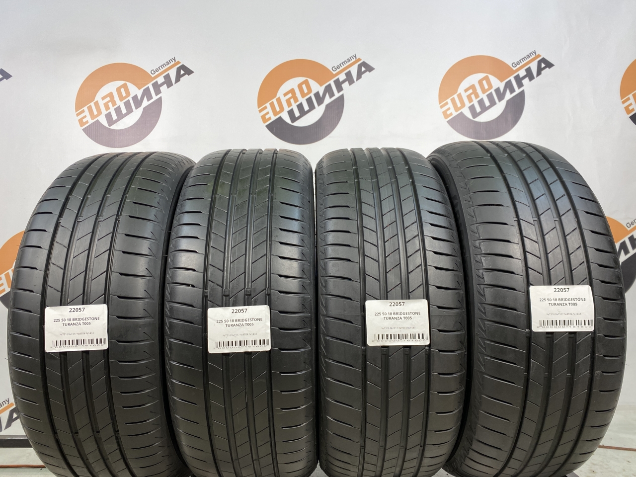 225 50 18 BRIDGESTONE TURANZA T005