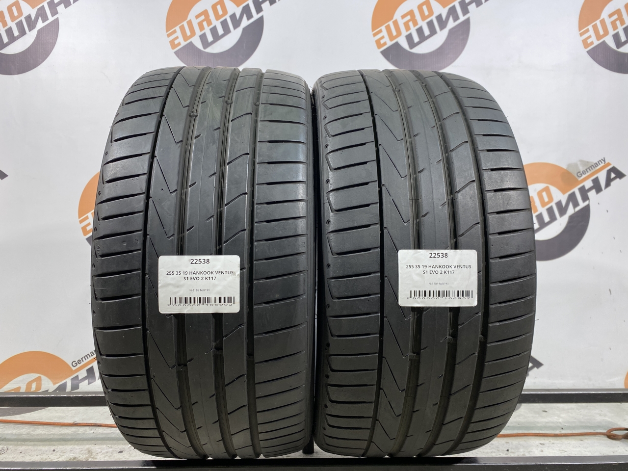255 35 19 HANKOOK VENTUS S1 EVO 2 K117
